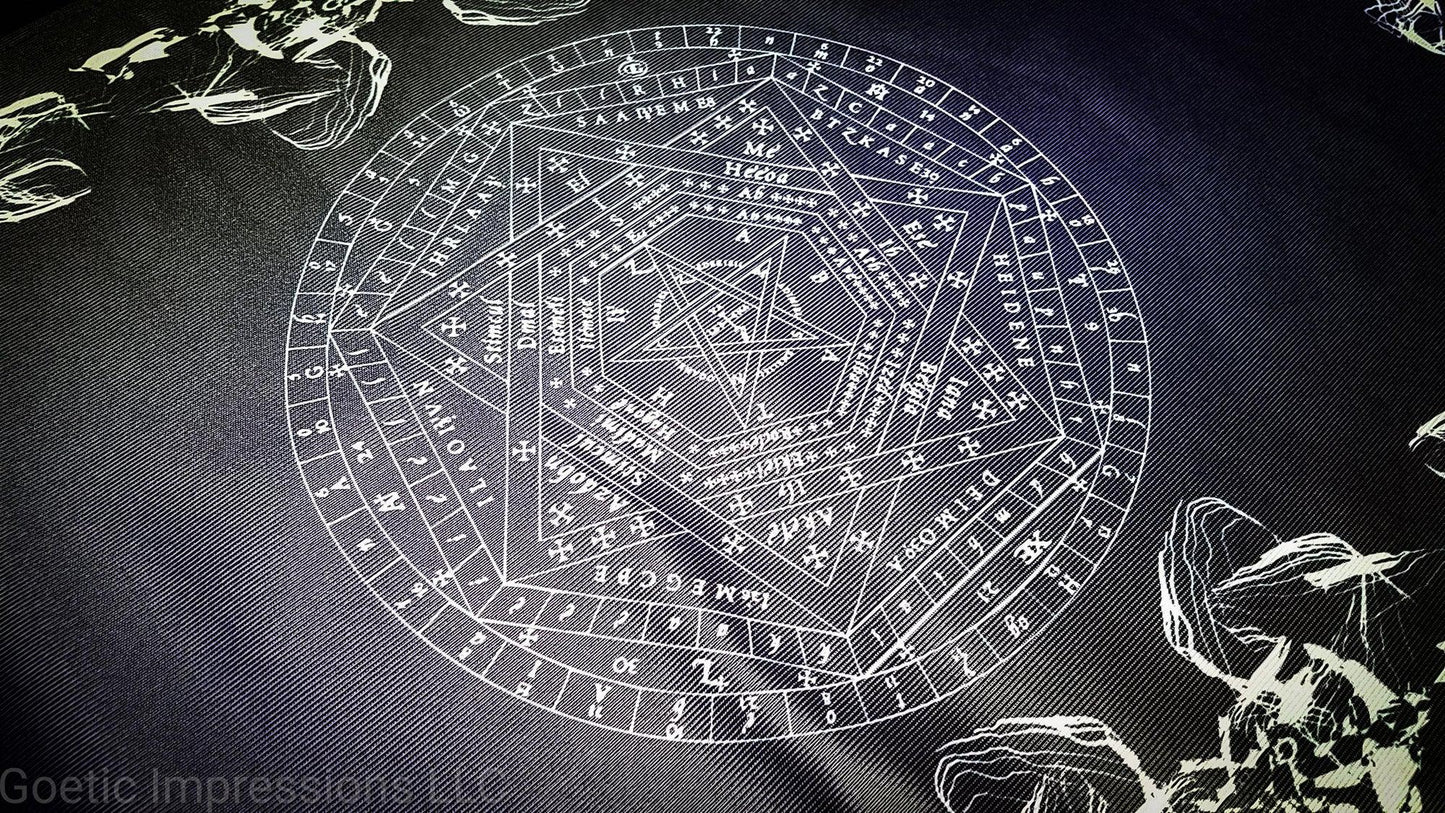 Sigillum Dei Aemeth altar cloth.