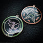 Seal of Vual sigil pendant with pentacle of solomon on reverse side