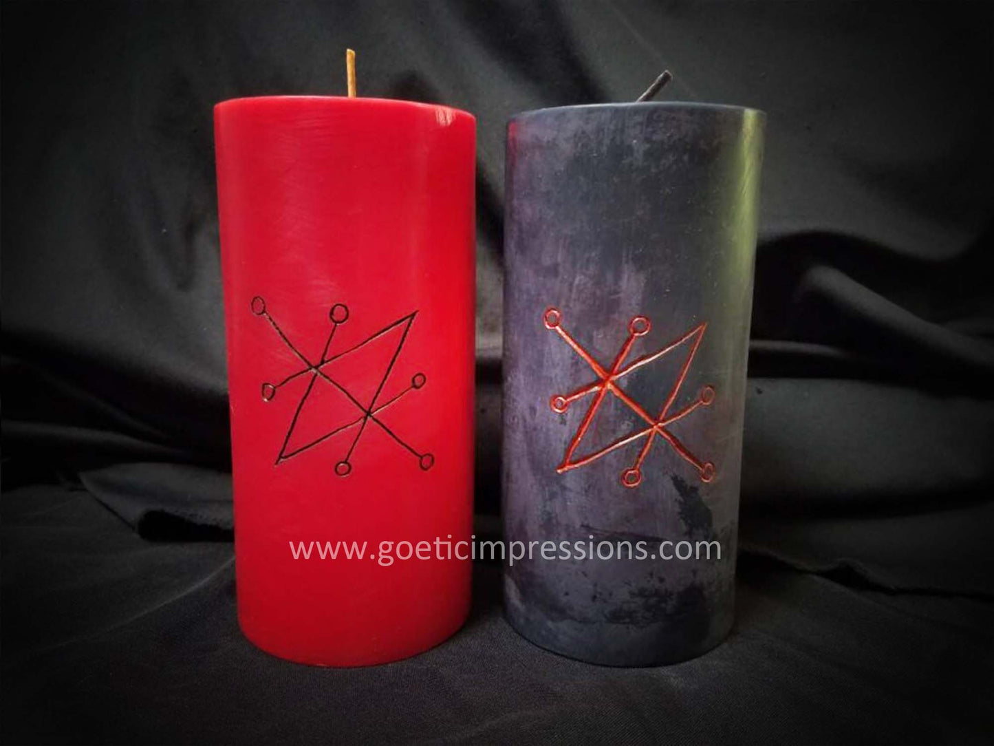 Azazel Sigil Pillar Candle