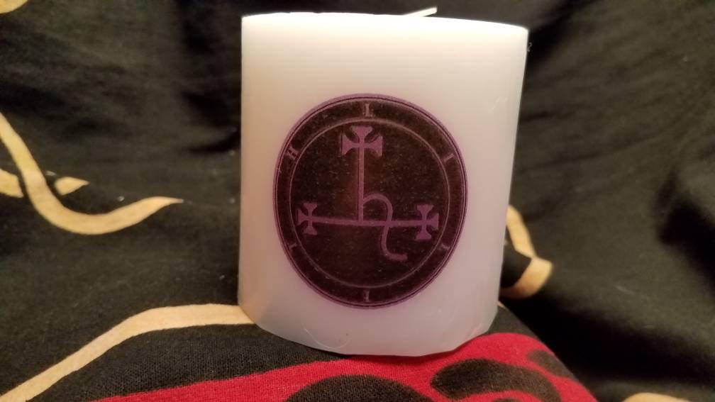 Purple Lilith Sigil Candle