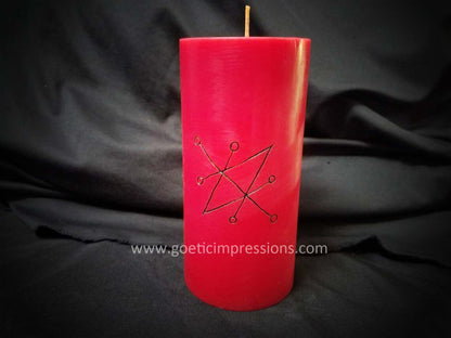 Azazel Sigil Pillar Candle